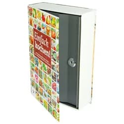 KH Security Tresor Safe (Ausführung: Kochbuch) mit Zahlenschloss 370188