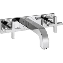 AXOR 39144000 3-Loch Waschtischarm.Axor Citterio - Silber