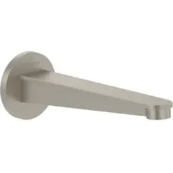 V&B Badewannenauslauf Conum Wandmontage, brushed nickel black