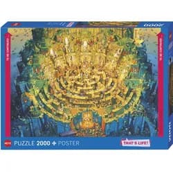 HEYE Puzzle Deep Down, 2000 Puzzleteile bunt