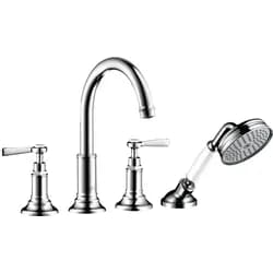 hansgrohe Wannenarmatur Axor Montreux 4-Loch Wannenrandarmatur Hebelgriff