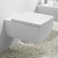 V&B Wand-Tiefspüler Memento 2.0, D Flush 37,5x56cm, stone white C-plus