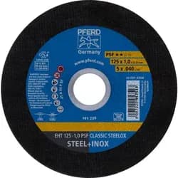 PFERD TOOLS Trennscheibe EHT 125x1,0x22,23 mm gerade Universallinie PSF CLASSIC STEELOX für Stahl/VA