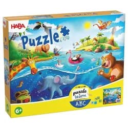Haba Puzzle ABC, Puzzleteile bunt