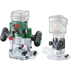 Akku-Fräse Router Combi Set