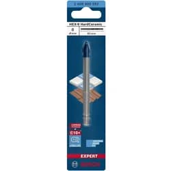 BOSCH Fliesenbohrer EXPERT HEX-9 HardCeramic weiß