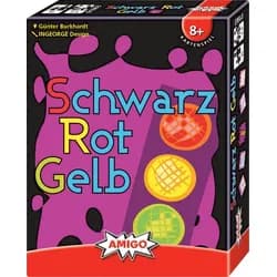 AMIGO Spiel 01663 Schwarz Rot Gelb