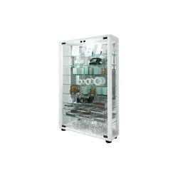 Vitrine Lumo ca. 59x91x18 cm Weiß