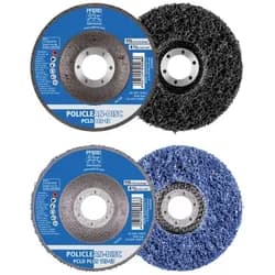 Pferd Schleifscheibe PFERD TOOLS POLICLEAN PLUS PCLD Reinigungsvlies Ø 125x13 mm Bohrung Ø bunt
