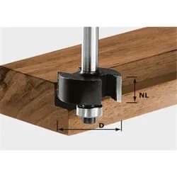 FESTOOL Falzfräser HW S8 D31,7/NL 12,7