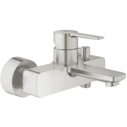 GROHE Lineare Wannenarmatur Supersteel 33849DC1