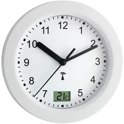TFA® Funkwanduhr 60.3501 Ø 17 cm silber