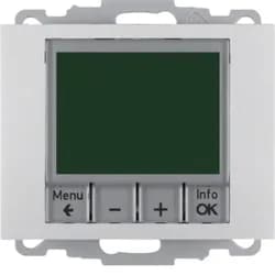 Berker Temperaturregler alu 20447103