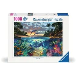 Ravensburger Puzzle Erwachsenenpuzzle 1000 Teile - Korallenbucht, Puzzleteile