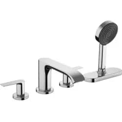hansgrohe Vivenis 4-Loch Wannenrandarmatur mit sBox, Chrom