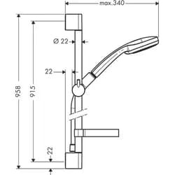 hansgrohe Brausegarnitur