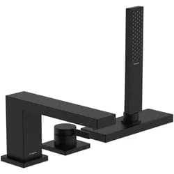 HANSGROHE 73443670 3-Loch Wannenrandmischer - Schwarz