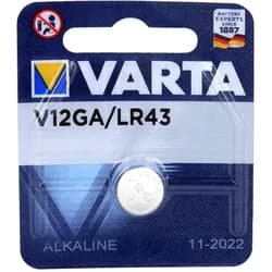 Batterie Knopfzelle 1,5V LR43/AG12