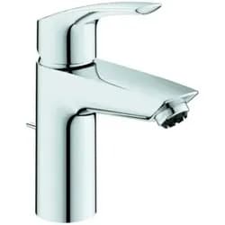 Waschtischmischer Grohe Eurosmart S-Size ND Ausladung 109 mm mit Ablaufgarnitur