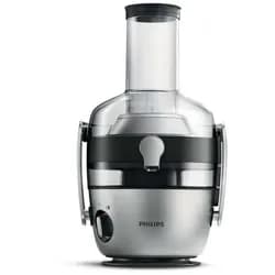 Philips Entsafter HR1921/20 Avance, 1100 W, mit GeoTech Sieb, QuickClean und Vorspülfunktion silberfarben
