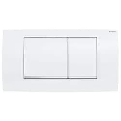 Geberit Betätigungsplatte Twinline30 weiß, 115.899.KJ.1