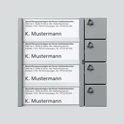 Siedle&Söhne Tasten-Modul TM 612-4 SM