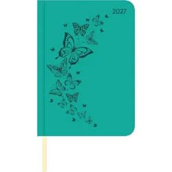 Taschenkalender Lady Journal Deluxe Türkis 2027