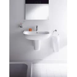 Duravit D-Code Waschtisch 60 cm, Badkeramik, 2310600000, weiß