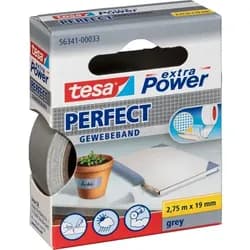 tesa Gewebeklebeband extra Power Grau