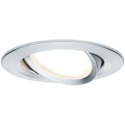 Paulmann LED Einbauleuchte Nova schwenkbar - Silber