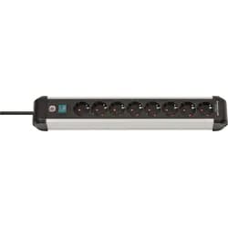BRE 1391030800 - Steckdosenleiste, 8-fach, mit Schalter und 3m Kabel