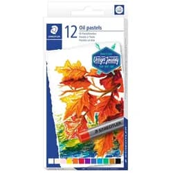 STAEDTLER Kreidemarker STAEDTLER 2420 Öl-Pastellkreide - 11 mm - 12 Farben