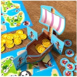 Haba Spiel Kinderspiel Wettlaufspiel Schatzkarte Ahoi! 2011824001