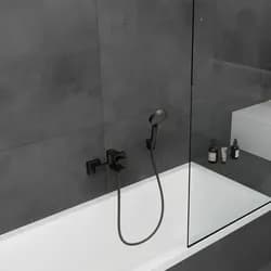 hansgrohe Spültischarmatur schwarz