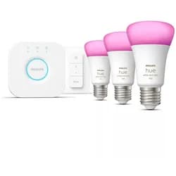 hue W&C Amb. 9W A60 E27 3er Pack (Schwarz)