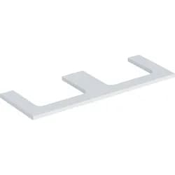 Geberit ONE WT-Platte, Aus re/li, für AWT 135x3x47cm, weiß matt