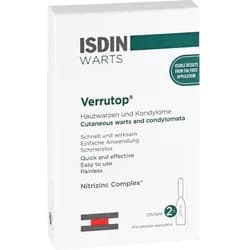 ISDIN WARTS Verrutop 2X0.1 ml Ampullen