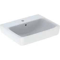 Waschtisch Geberit Renova Plan weiß BxHxT: 550x195x440mm