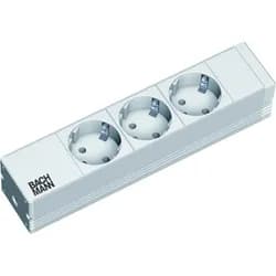 BACHMANN 10" PDU 1HE 3xCEE7/3 Strom 2,0m