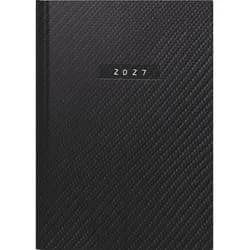 Baier & Schneider Taschenkalender rido/idé 7021034807 Buchkalender Mod. futura 2 2027 "Carbon" A5,...