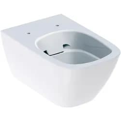 Geberit Wand-WC-Tiefspüler Smyle Square KeraTect/we, 4,5 l, geschl. F., rimfree
