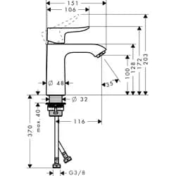 hansgrohe Spültischarmatur