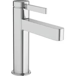 hansgrohe Waschtisch-Einhebelmischer 110 Finoris mit Push-Open-Ablaufgarnitur, chrom