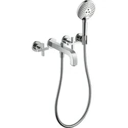 AXOR 39447000 3-L.Wannenarmatur Axor Citterio F-Set - Silber