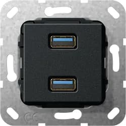 Gira, Steckdose, USB 3.0