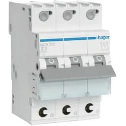 Hager MCS310, Typ C