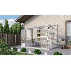 Vitavia Anlehn-Gewächshaus "Osiris 6500",aluminium eloxiert,6,5 m2