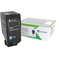 Lexmark 74C2SCE - toner, cyan