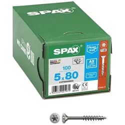 SPAX® Universalschrauben A2 T20 5x80 100 St.