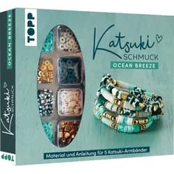 Topp Schmuckset Katsuki Schmuckset "Ocean Breeze", inkl. 600 Perlen grün